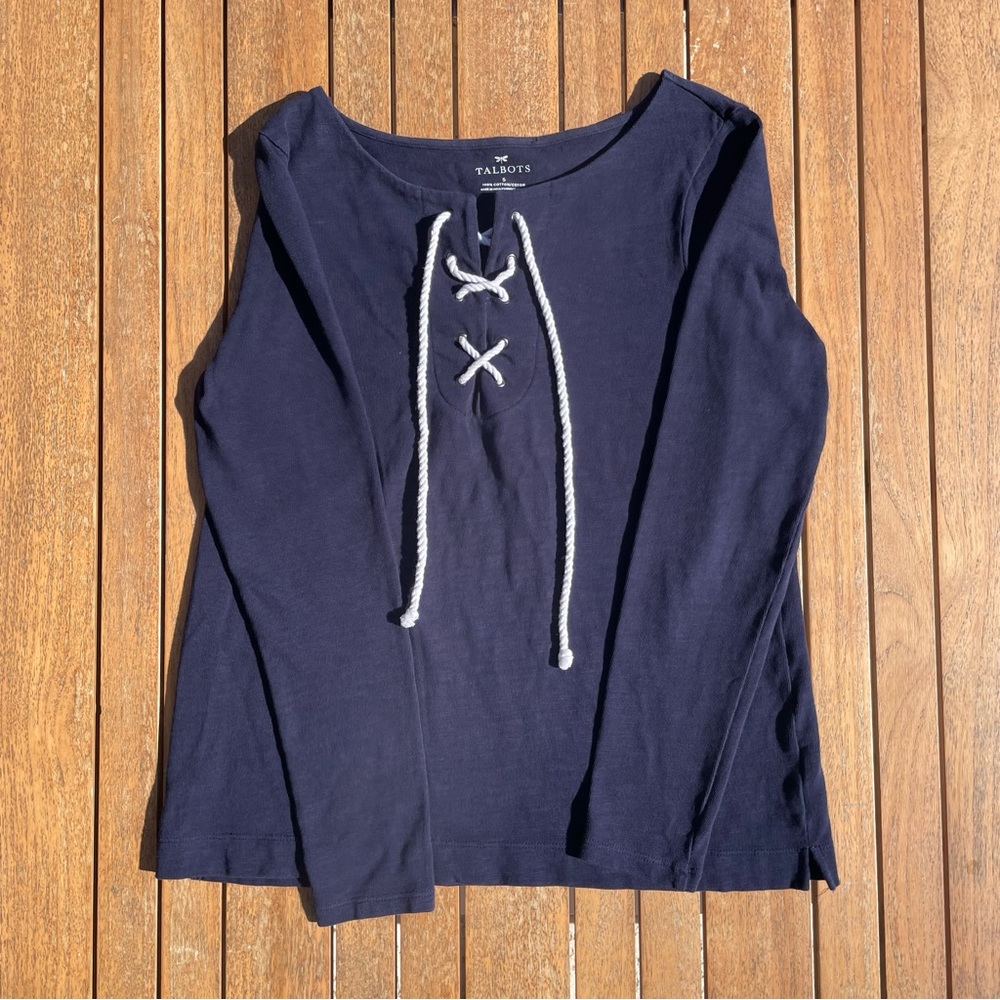 Talbots Small Navy Blue Sweater 💙